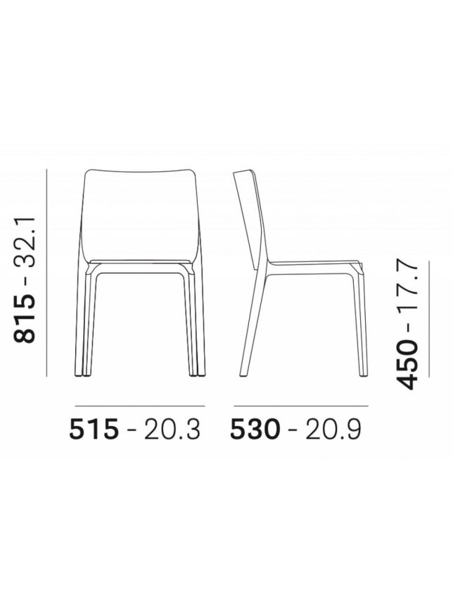 Пластиковый стул 015/640SA песочный