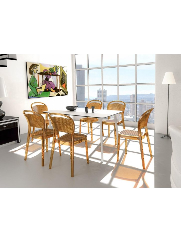 Пластиковый стул 234/021-3891 янтарный