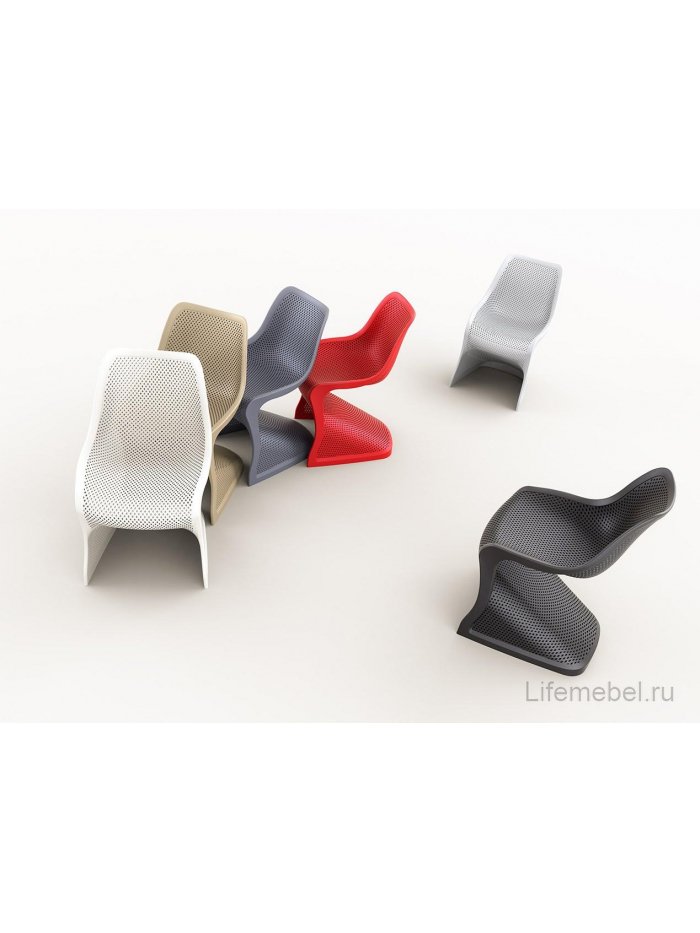 Пластиковый стул 234/048-4478 серебристый