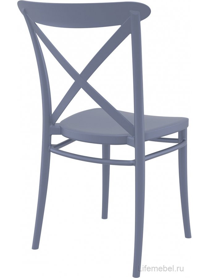 Пластиковый стул 234/254-9169 темно-серый