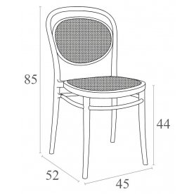 Пластиковый стул 234/257-9206