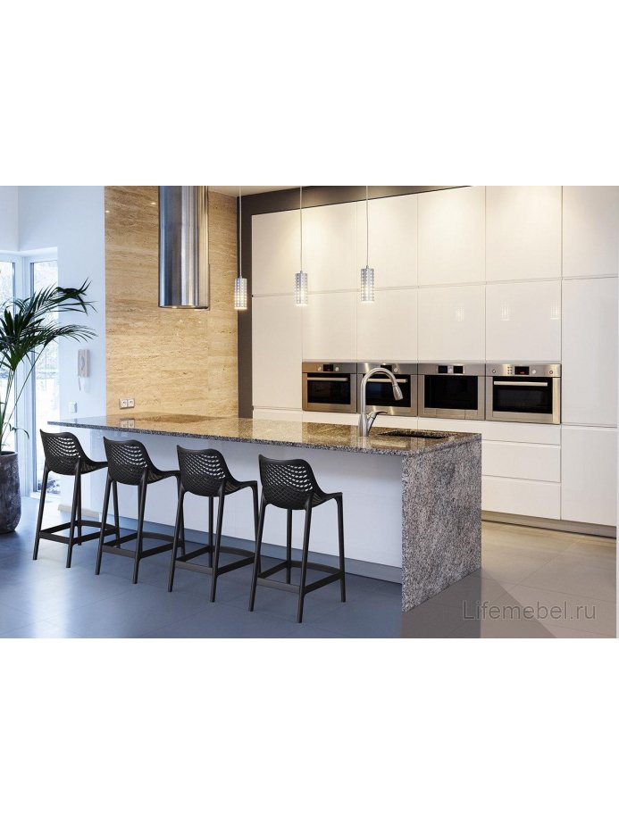 Пластиковый стул Air Bar черный