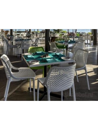 Пластиковый стул Air зеленый