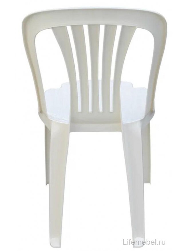 Пластиковый стул Алания белый