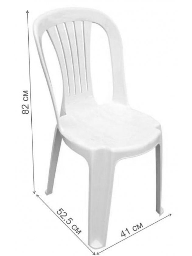 Пластиковый стул Алания зеленый