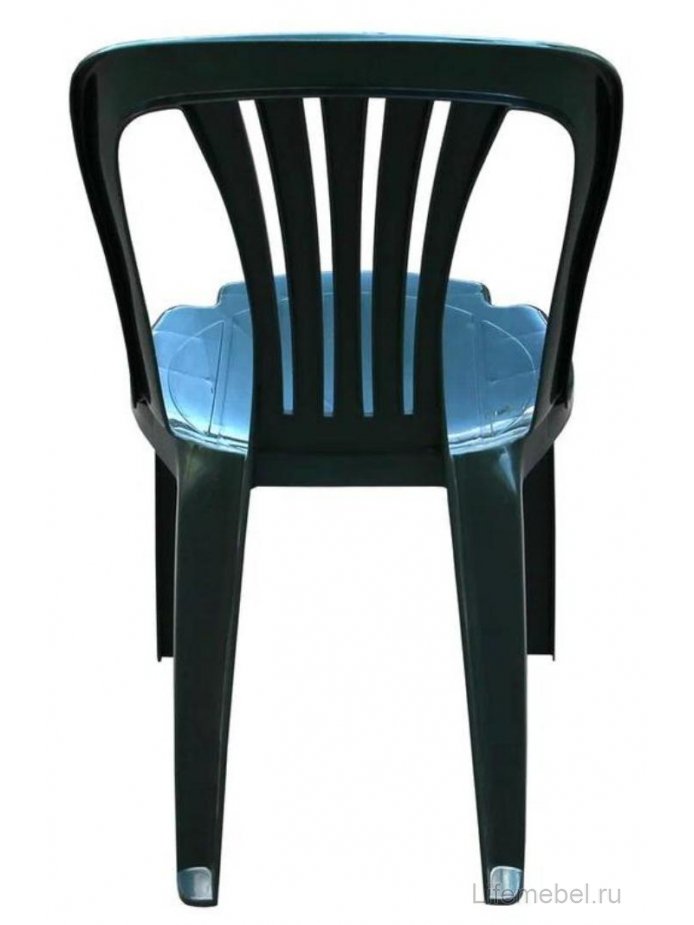 Пластиковый стул Алания зеленый