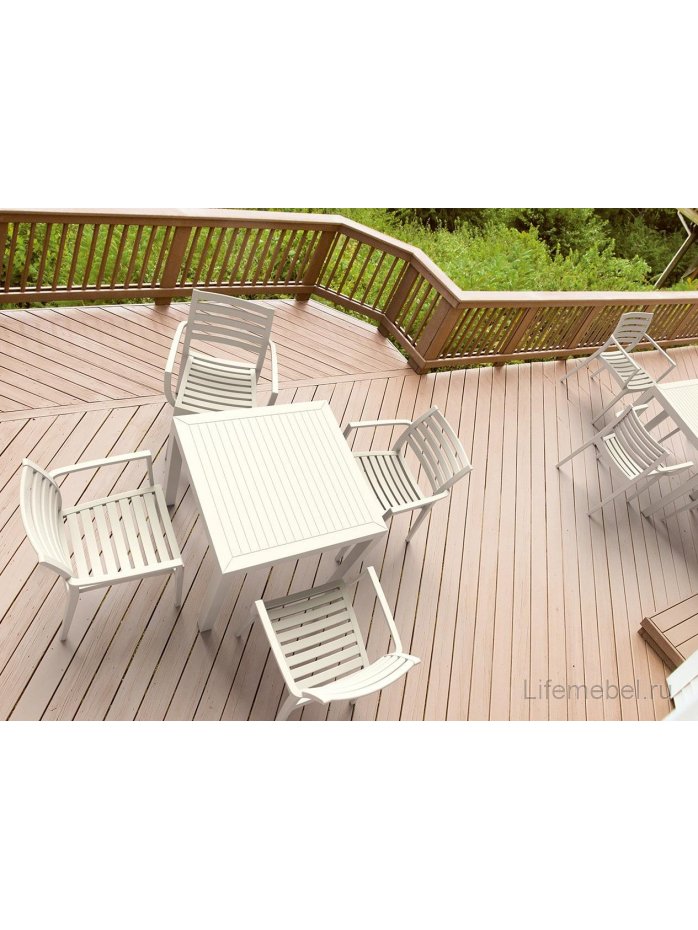 Пластиковый стул Artemis белый