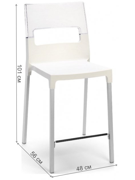 Пластиковый стул Diva лен