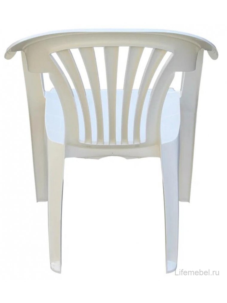 Пластиковый стул Эфес белый