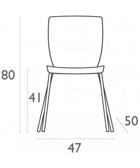 Пластиковый стул Mio
