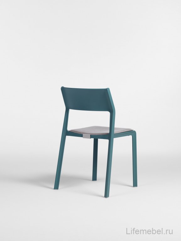 Стул пластиковый Trill Bistrot бирюзовый