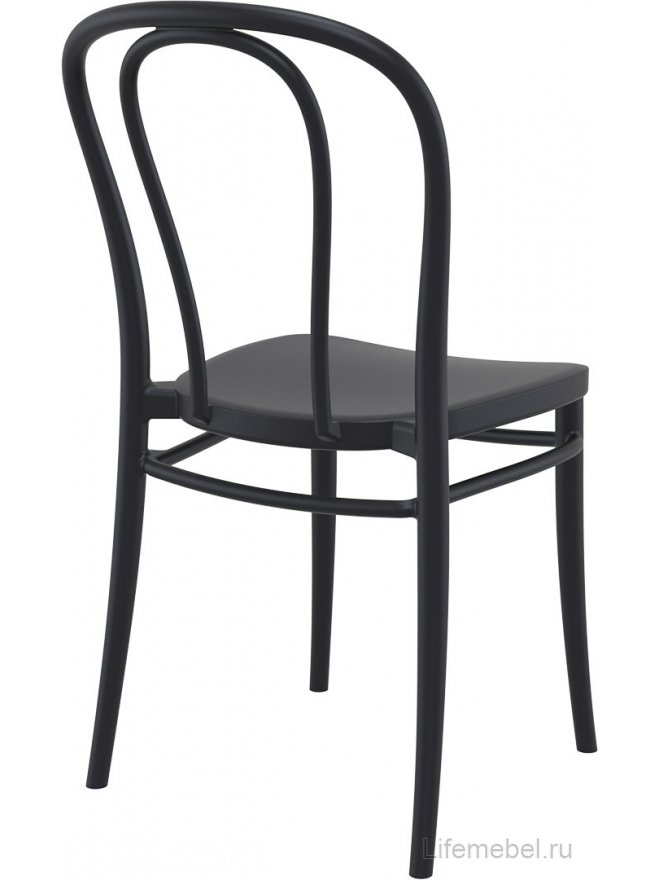 Пластиковый стул Victor черный