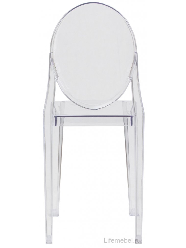 Пластиковый стул 802-LMZL Victoria Ghost прозрачный