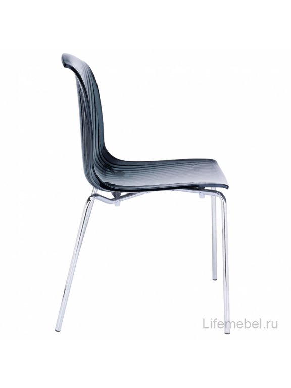 Стул прозрачный Allegra черный