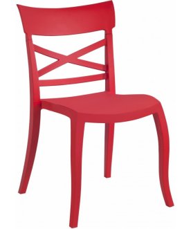 Стул пластиковый XSera-S красный