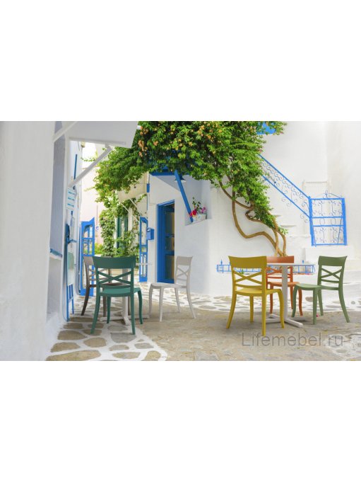 Стул пластиковый XSera-S зеленый