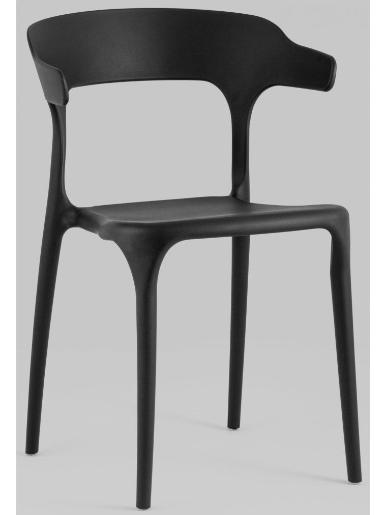 Пластиковый стул Марли черный