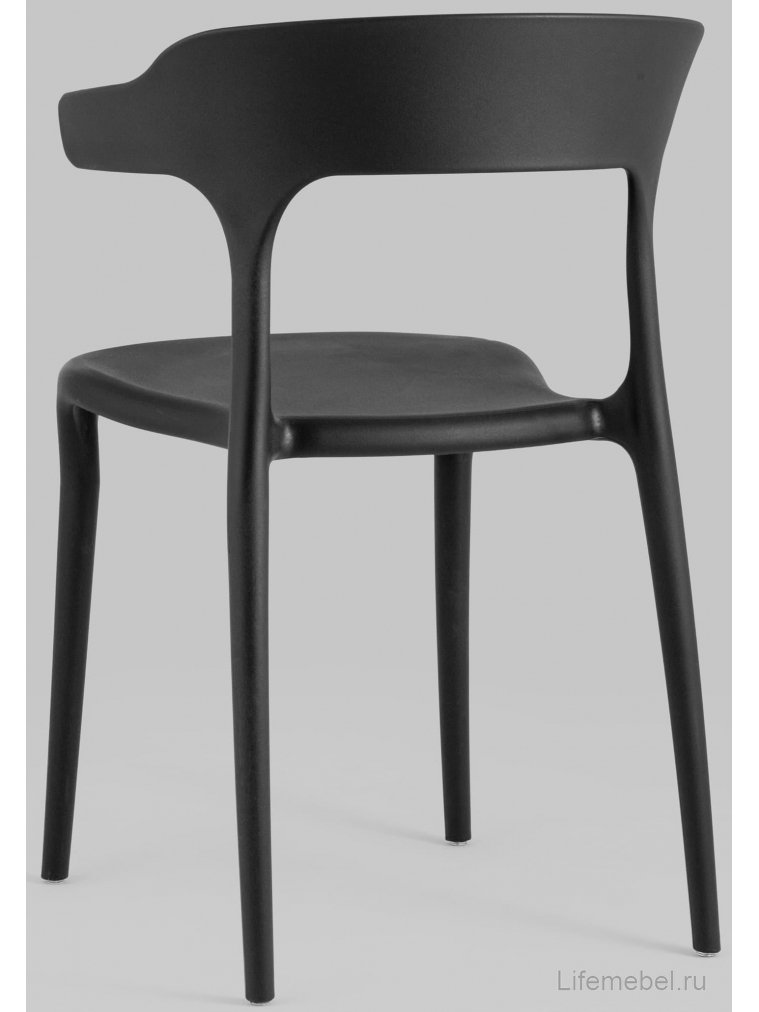 Пластиковый стул Марли черный