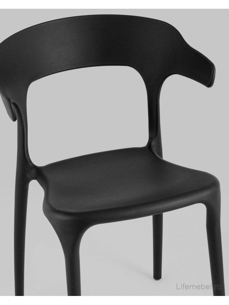 Пластиковый стул Марли черный