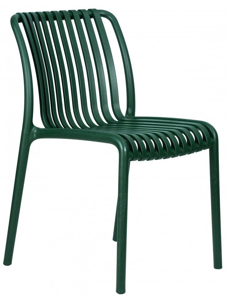 Пластиковый стул Walter темно-зеленый