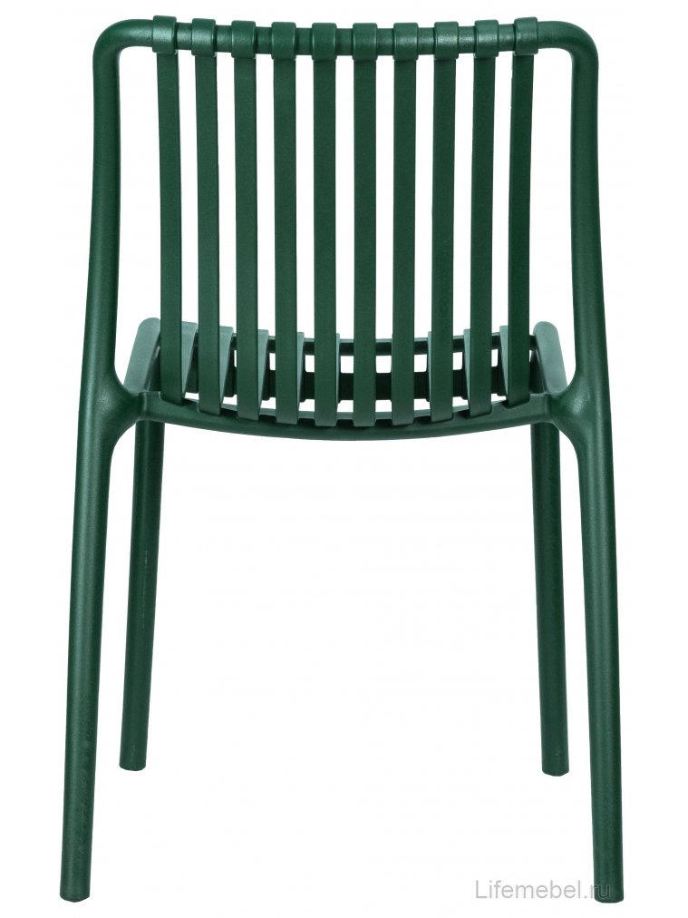 Пластиковый стул Walter темно-зеленый