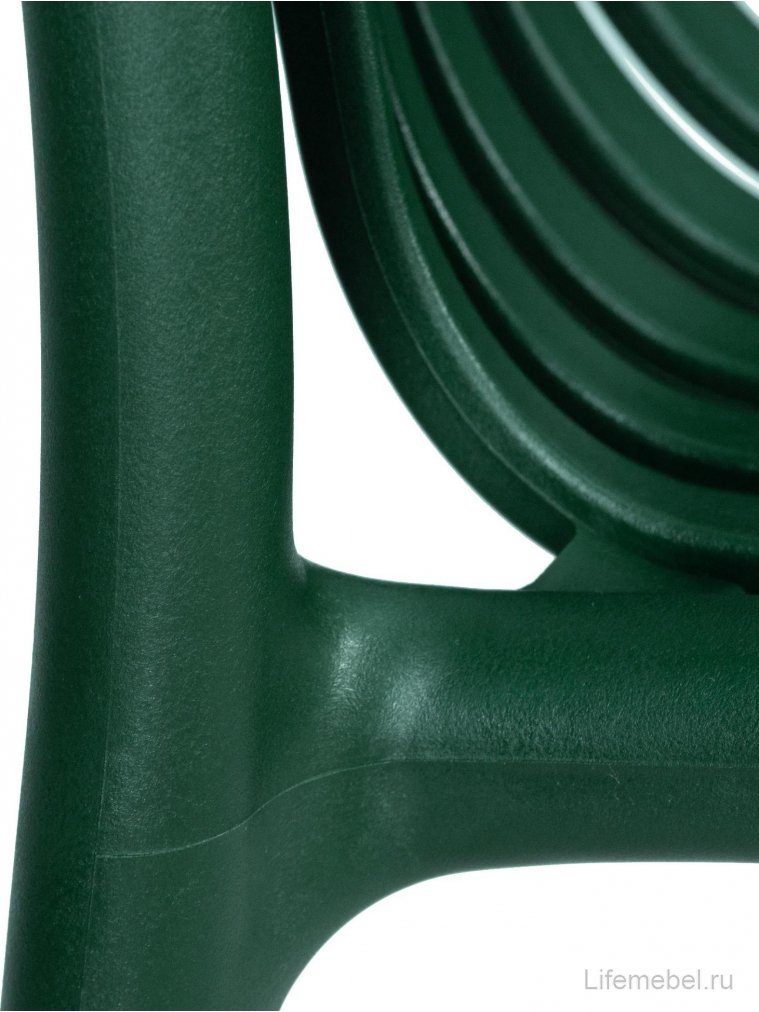 Пластиковый стул Walter темно-зеленый