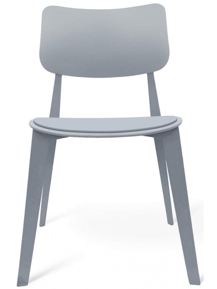 Пластиковый стул Sheffilton SHT-S110-P серый