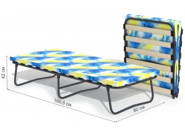 Раскладушка Здоровье-Кемпинг