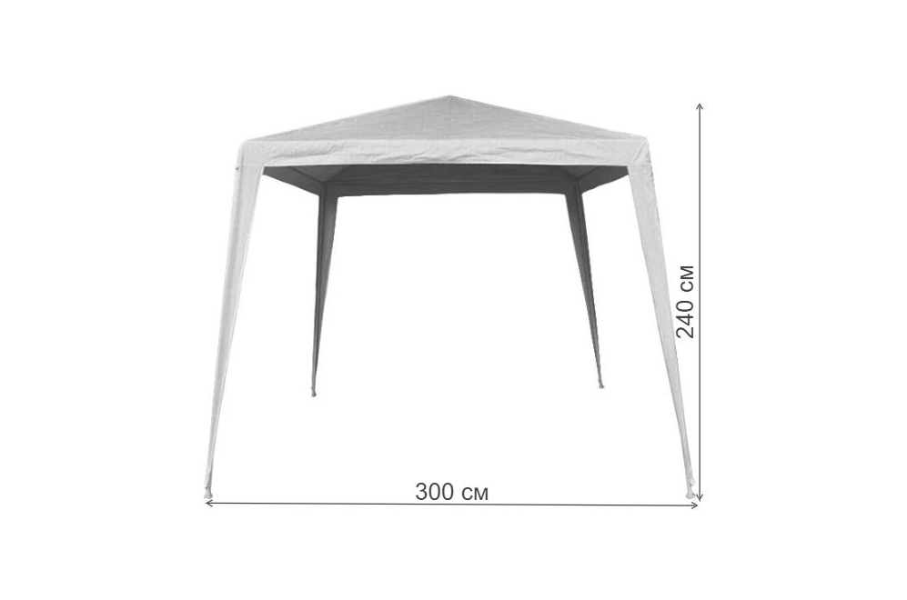 Шатер AFM-1022C white 3х3/2.4х2.4