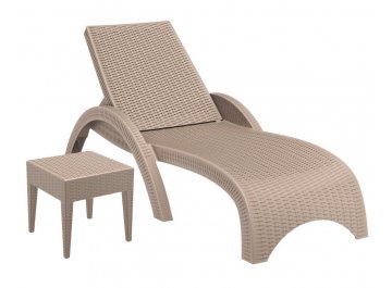 Шезлонг 234/GS1009/1/TAUPE