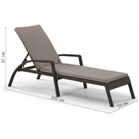 Шезлонг A30A2-W53