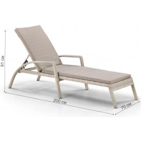 Шезлонг A30C2-W85