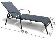 Шезлонг Бирма-1 MC-2051A