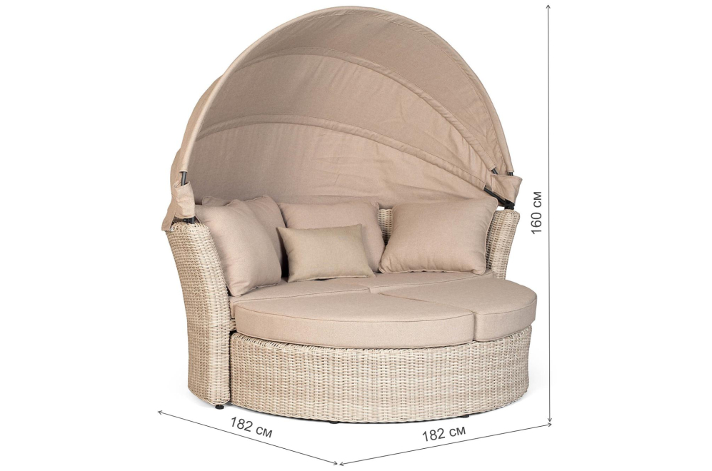 Шезлонг AFM-325 beige