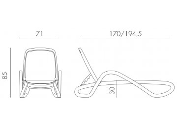 Шезлонг 003/4041600112