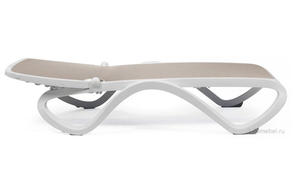 Шезлонг 003/4041700124 тортора / белый