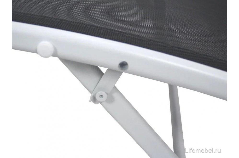 Шезлонг Локи серый