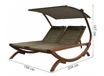 Шезлонг Мальта AFM-510
