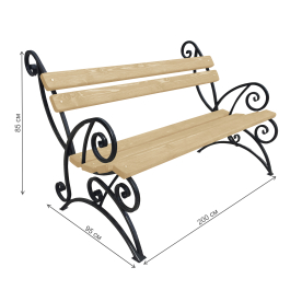 Скамейка Арбат