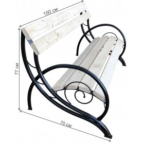 Скамейка Парк 1,5 м