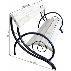 Скамейка Парк 2 м