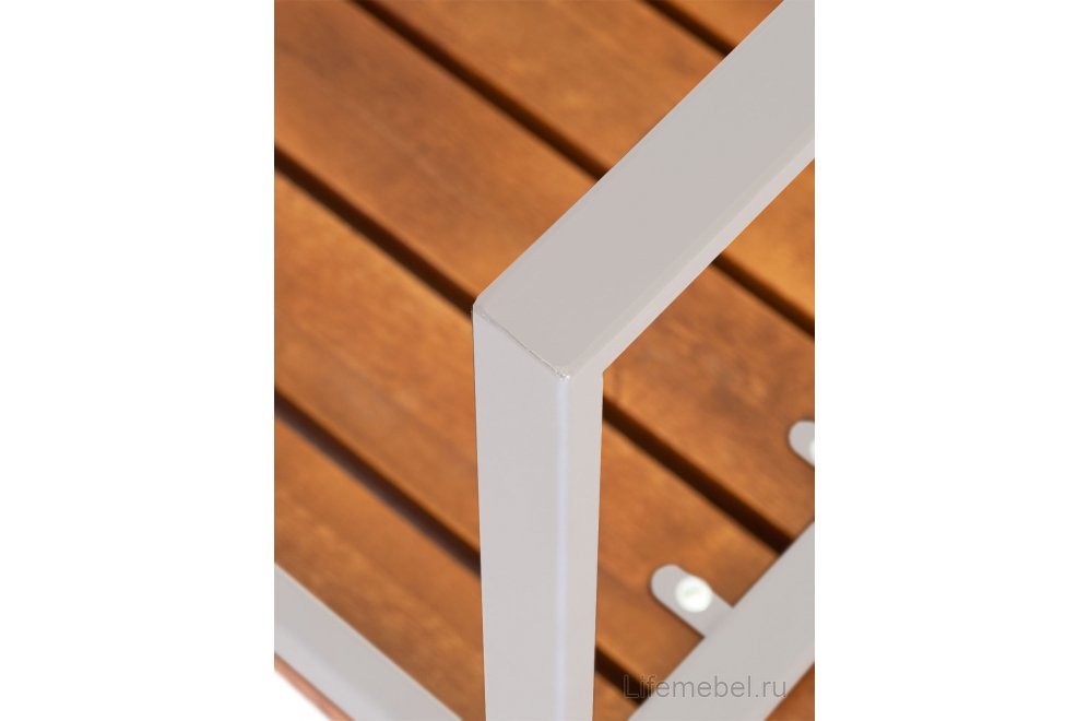 Скамейка Сабу белая