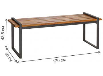 Скамейка Fjord