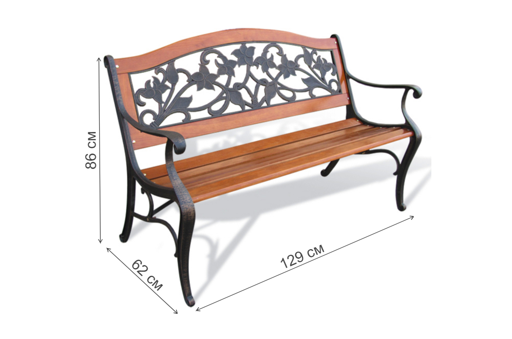 Скамейка садовая Балана