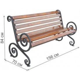 Скамейка Садовая