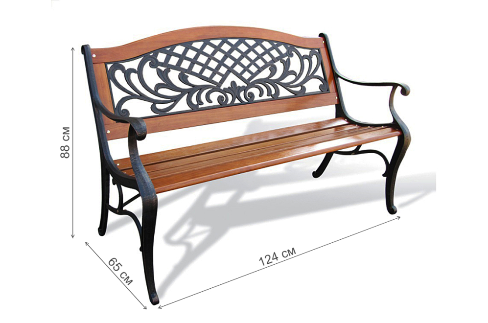 Скамейка садовая Гармония