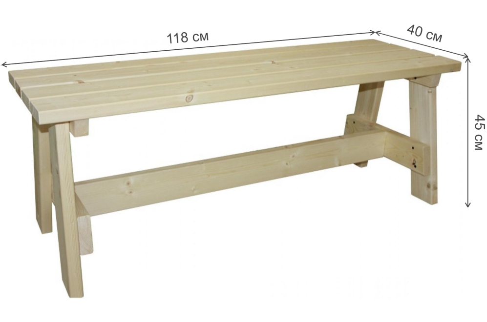 Скамейка Кострома К1180