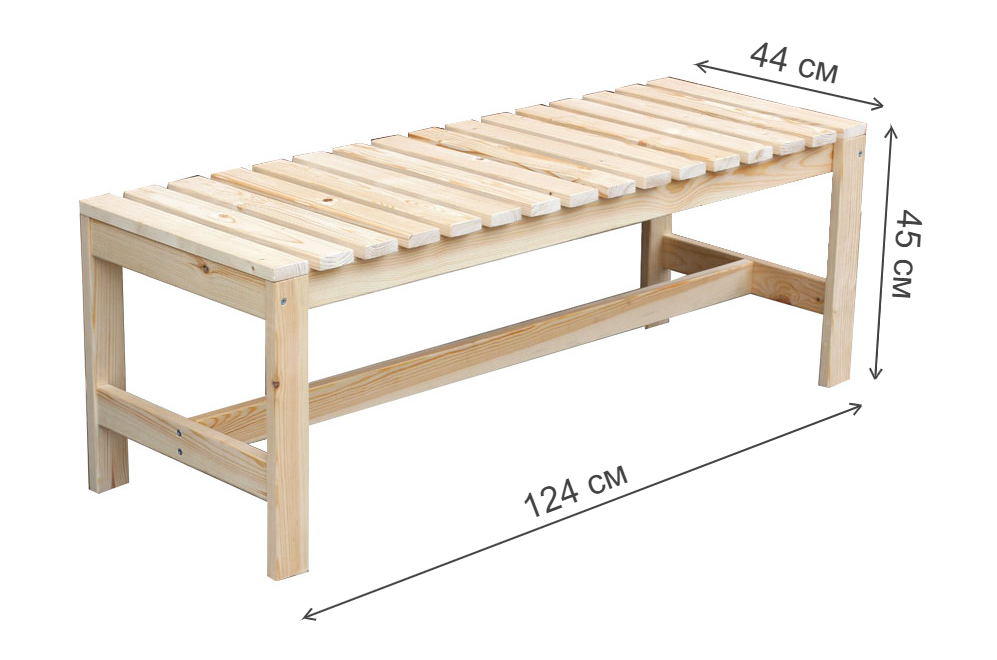 Скамейка Дятел