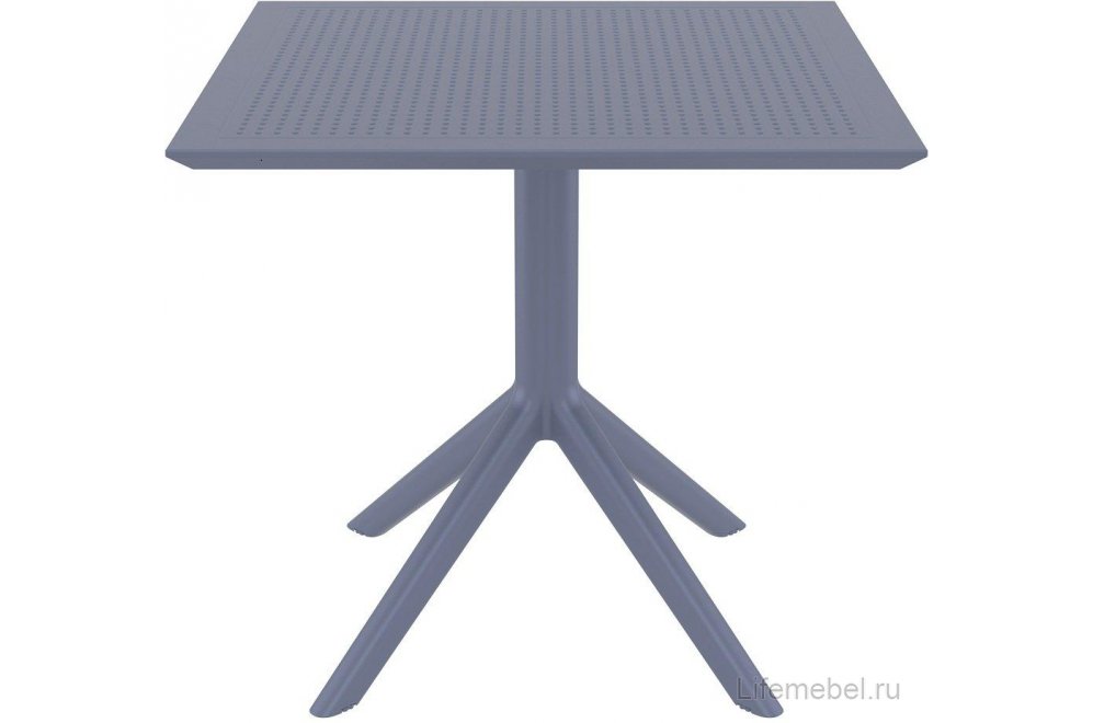 Пластиковый стол Sky темно-серый