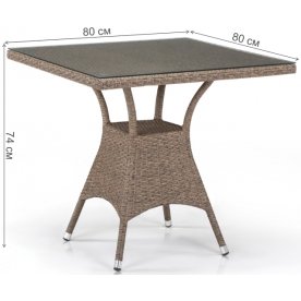 Стол T197BT-W56-80x80